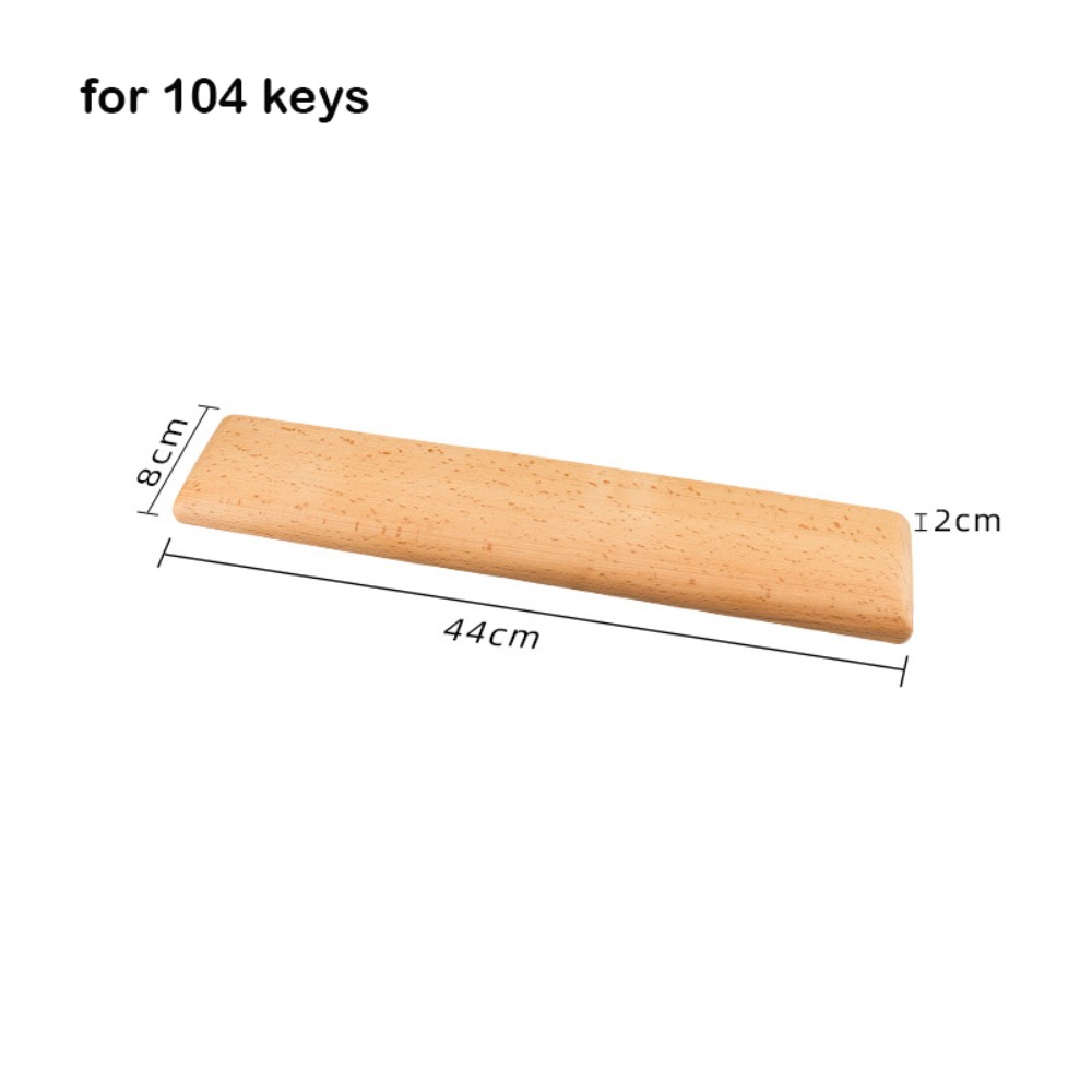 Wrist Rest Wood - Wooden Keyboard Wrist Rest Ergonomic Stain