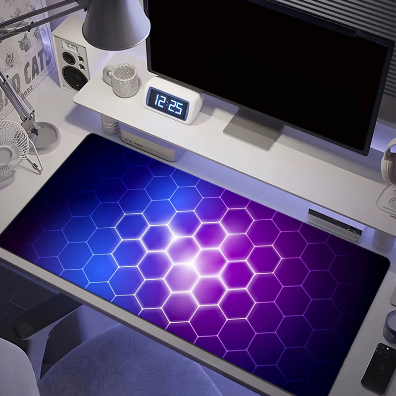 Gaming Keyboard And Mouse Pad - Honeycomb Series Mouse Pad Large Computer