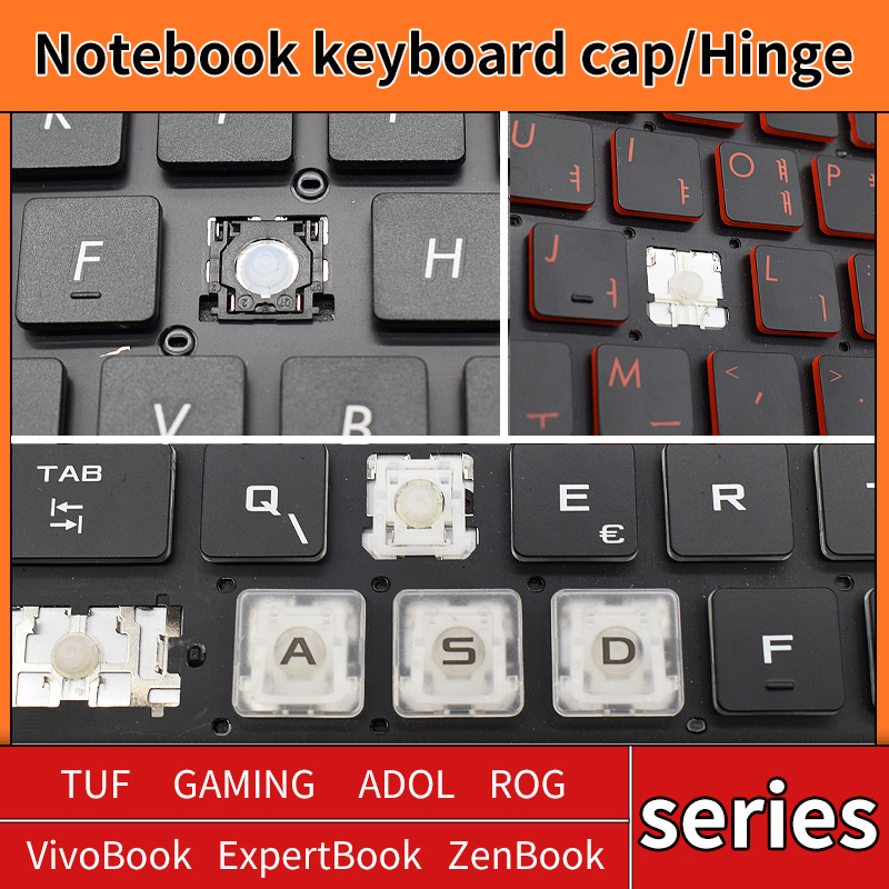 Gaming Keyboard Hp - Replacement Keycap Key Cap Rubber Scissor