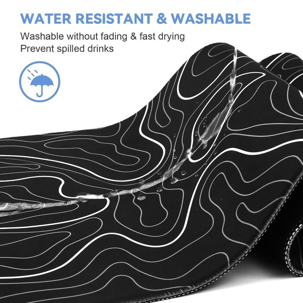 Professional Gaming Topographi - Gaming Keyboard And Mouse Pad review and price