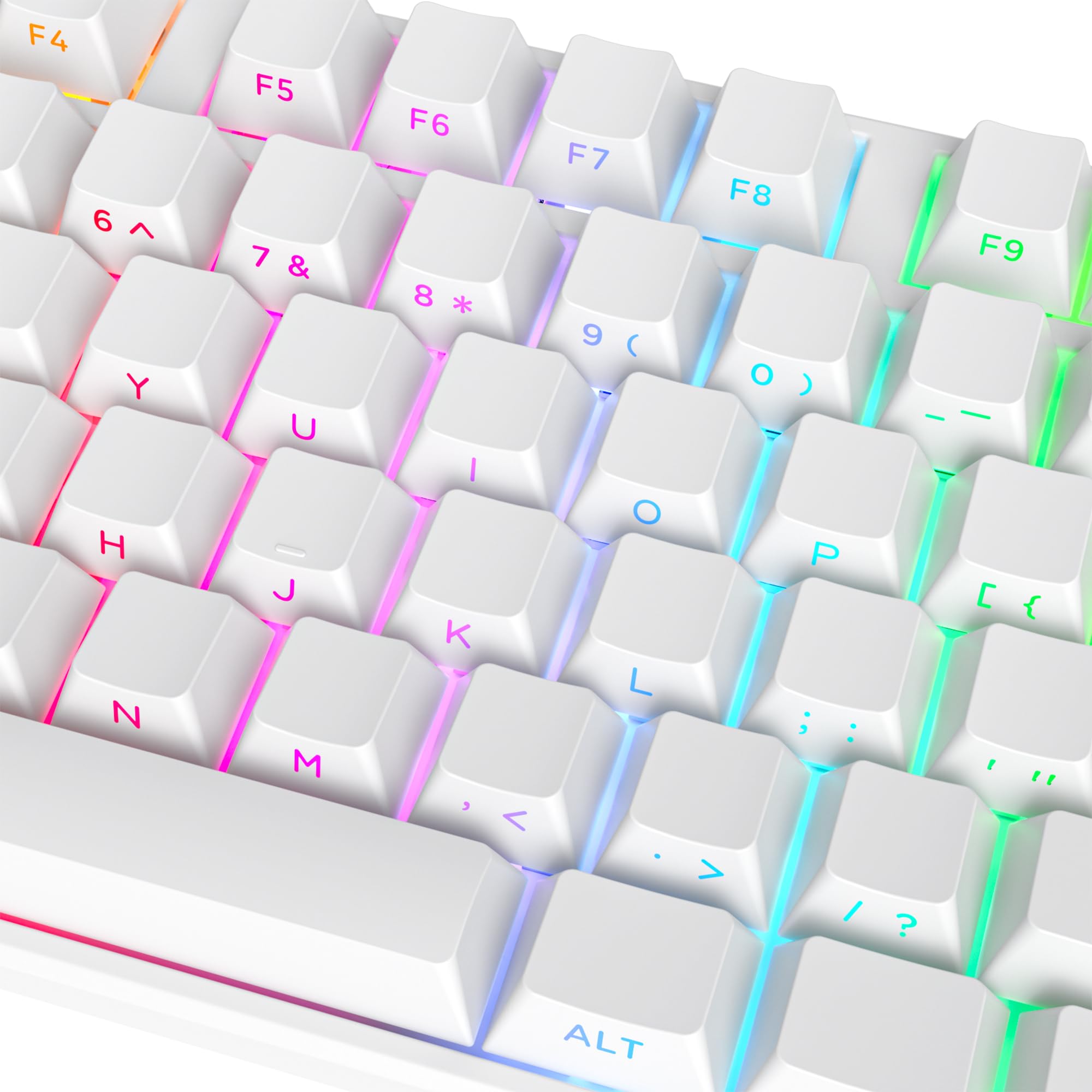 134 Keys Double Shot PBT Keyca - Keyboard Gaming Black review and price