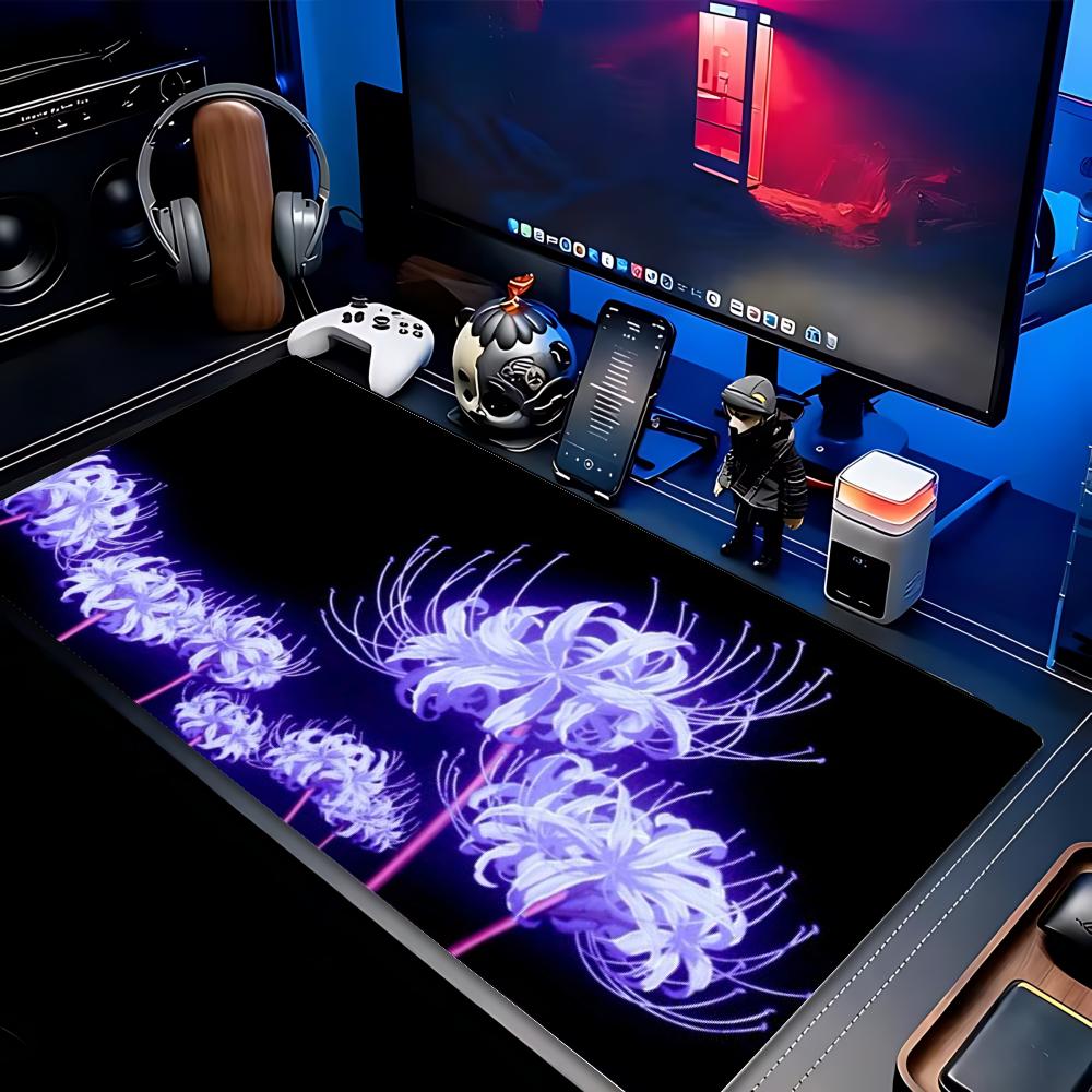 XXL Mousepad Gothic Lycoris Ra - Gaming Keyboard Blue review and price
