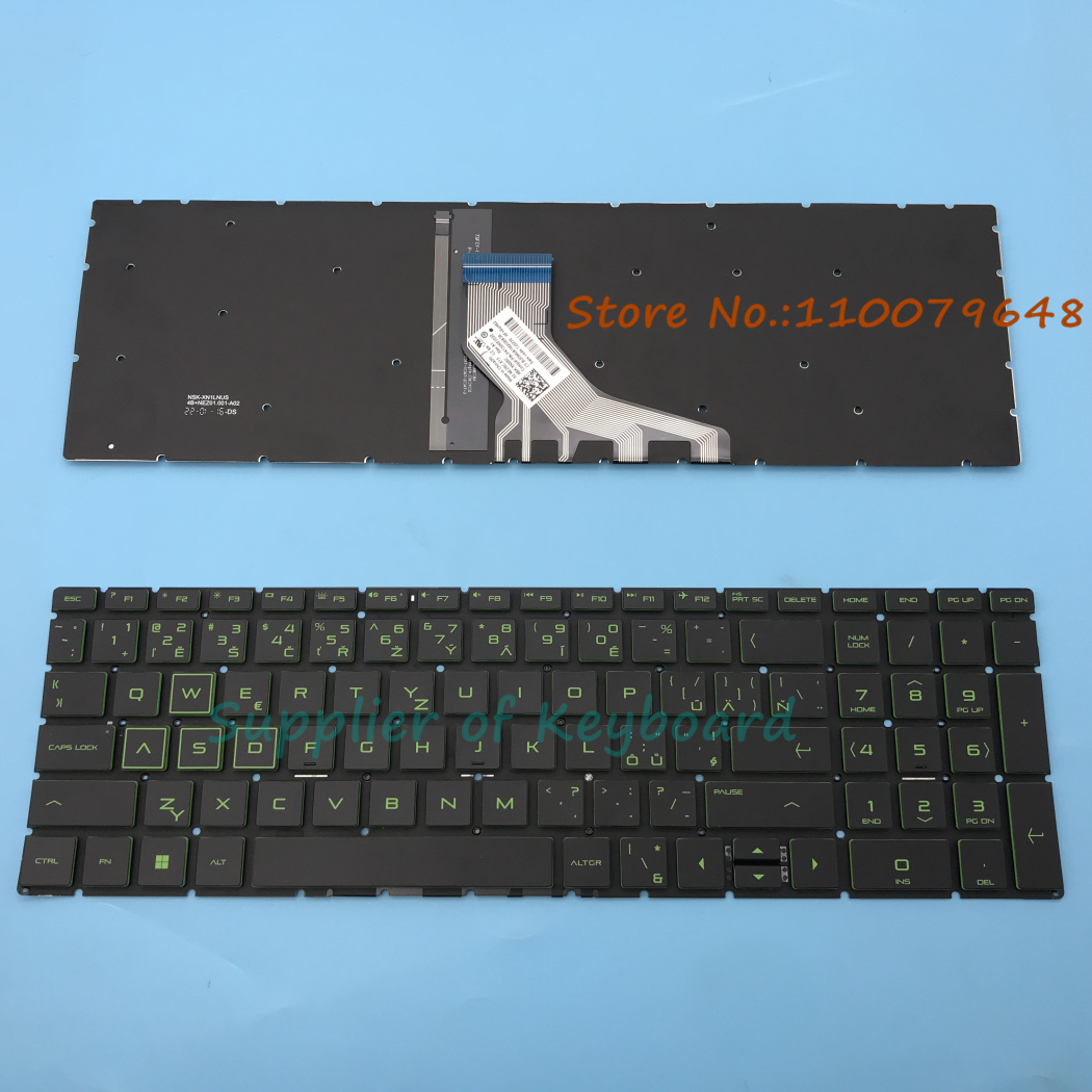 English/Russian/UK/Spanish/Cze - Gaming Keyboard Hp review and price