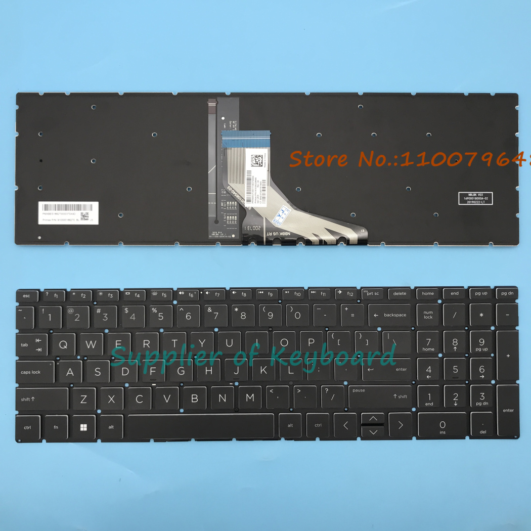 English/Russian/UK/Spanish/Cze - Gaming Keyboard Hp review and price