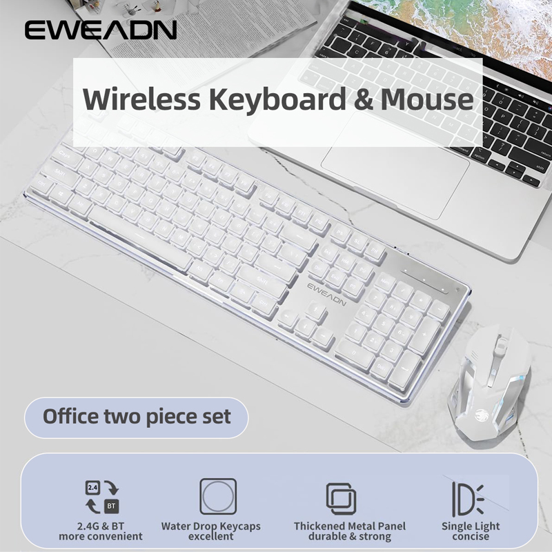 EWEADN V3 wireless Silent Offi - Gaming Keyboard Bluetooth review and price