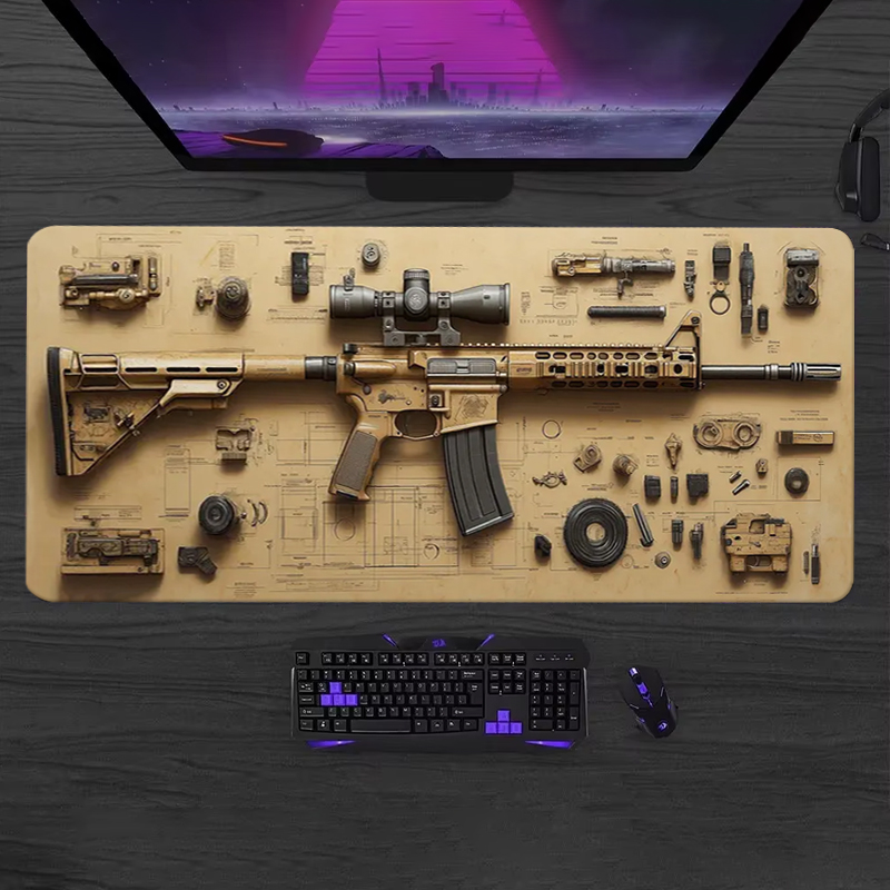 Parts Disassemble Soft Gaming  - Gaming Keyboard And Mouse Pad review and price