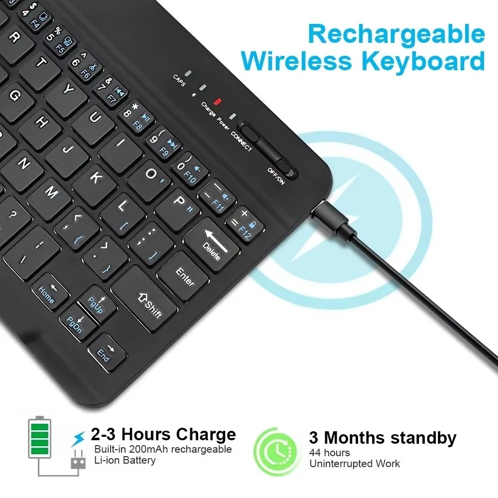 Bluetooth 5.0 Wireless Keyboar - Gaming Keyboard Bluetooth review and price