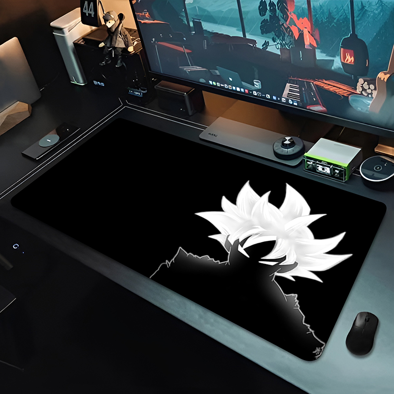 DBZ Black Anime Mouse Pad Drag - Keyboard Gaming Black review and price