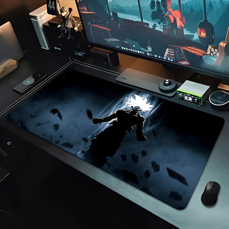 DBZ Black Anime Mouse Pad Drag - Keyboard Gaming Black review and price