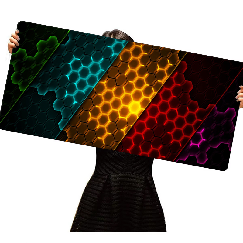 Honeycomb Series Mouse Pad Lar - Gaming Keyboard And Mouse Pad review and price