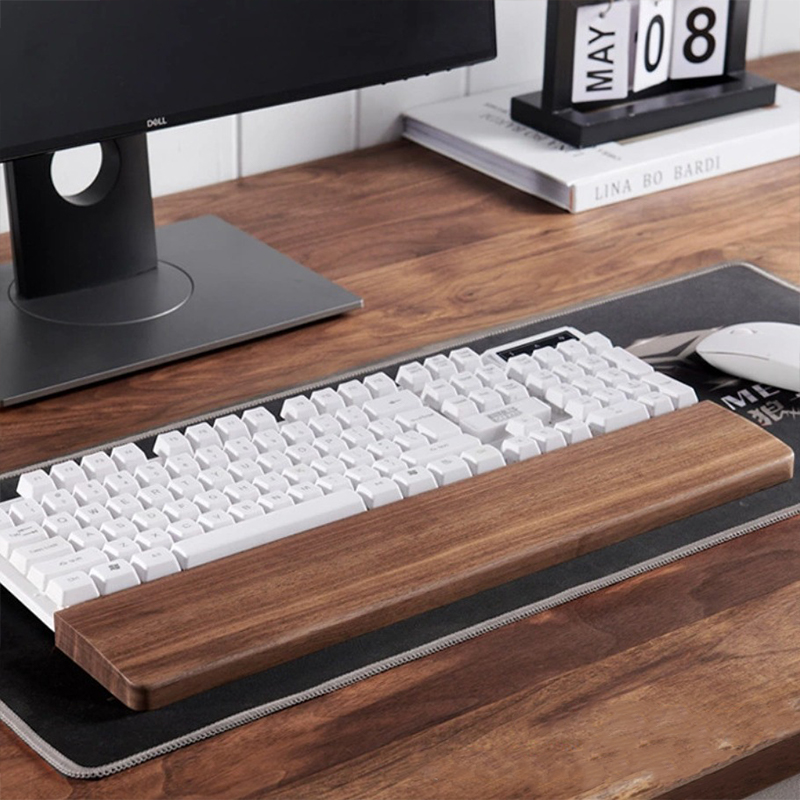 30/36/44cm Solid Walnut Keyboa - Wrist Rest Wood review and price
