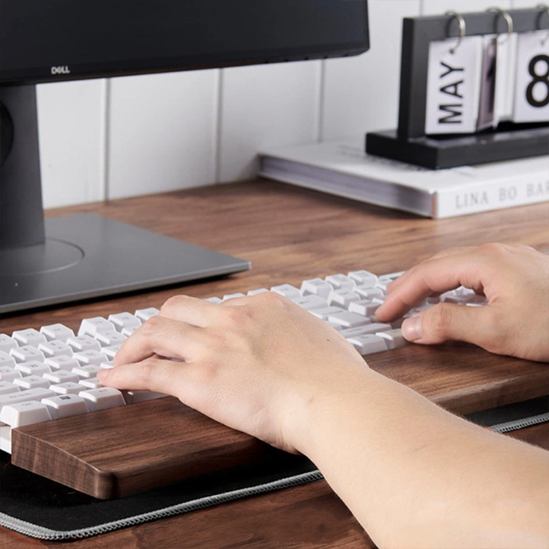 30/36/44cm Solid Walnut Keyboa - Wrist Rest Wood review and price