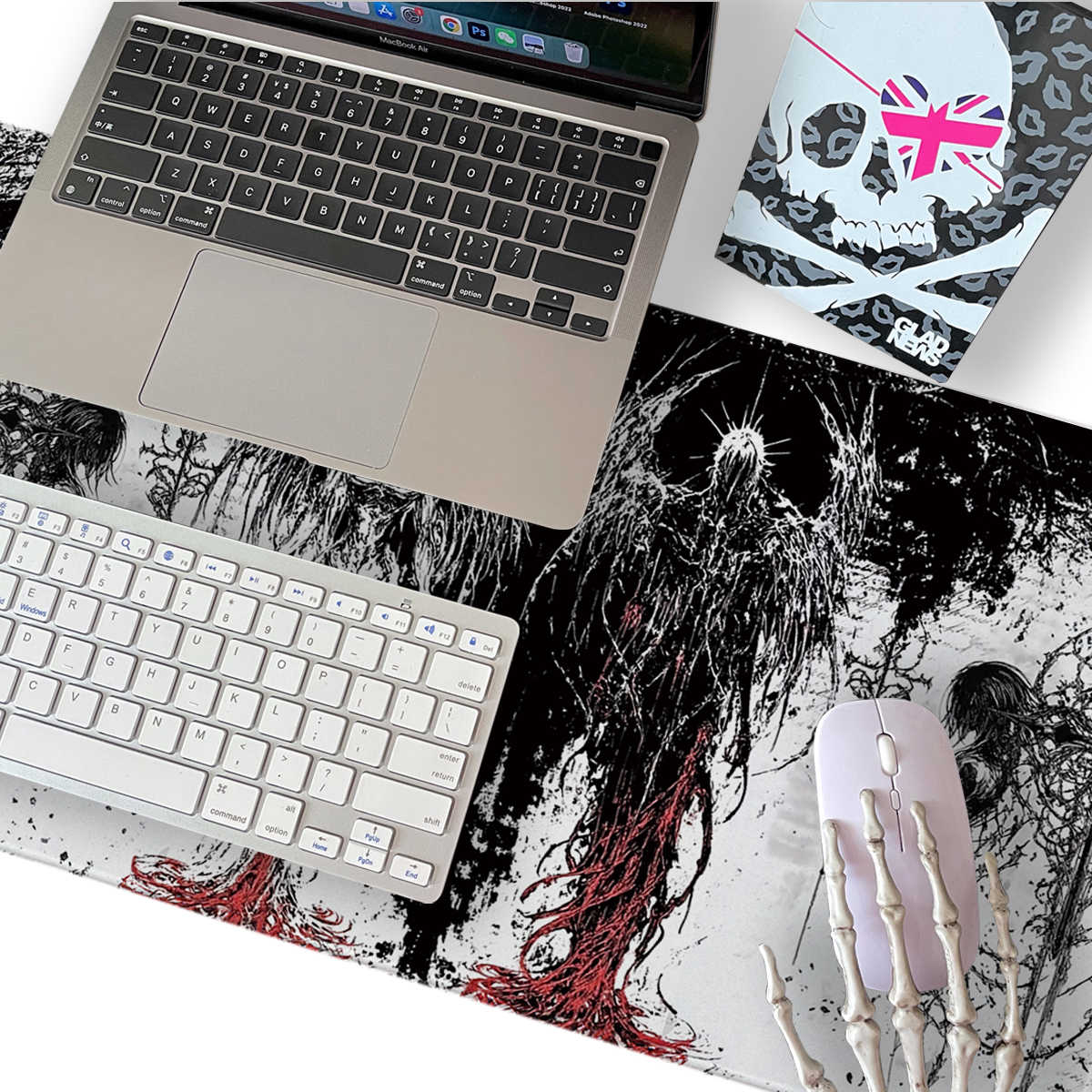 Dark Angel Art Design Large Si - Keyboard Gaming Black review and price