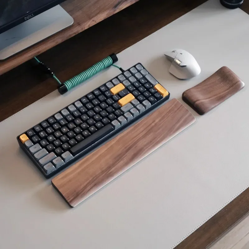 Walnut Wood Palm Rest Mechanic - Wrist Rest Wood review and price