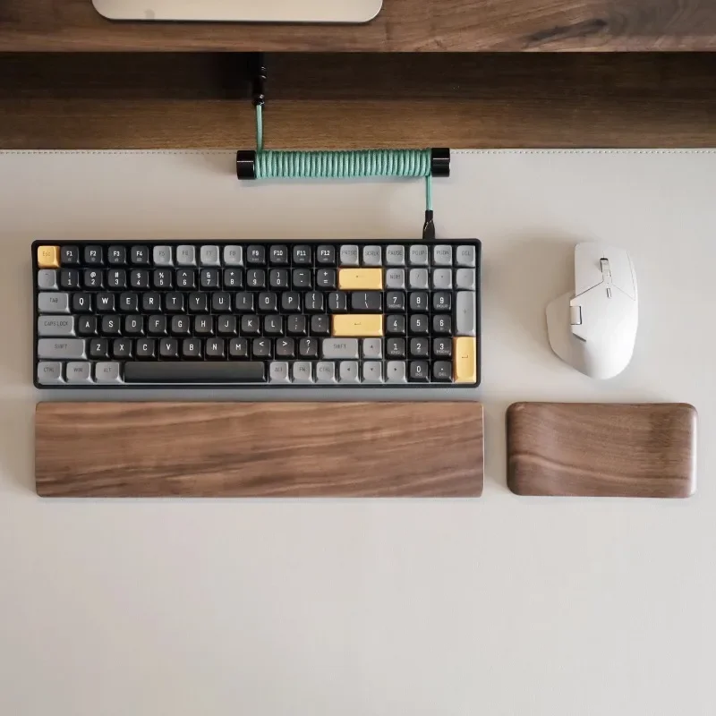 Walnut Wood Palm Rest Mechanic - Wrist Rest Wood review and price