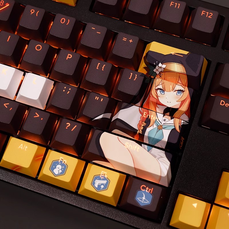 108 Keys/set Blue Archive Loch - Gaming Keyboard Blue review and price