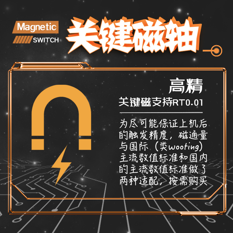 Duhuk Key Magnetic Switch High - Gaming Keyboard No Noise review and price