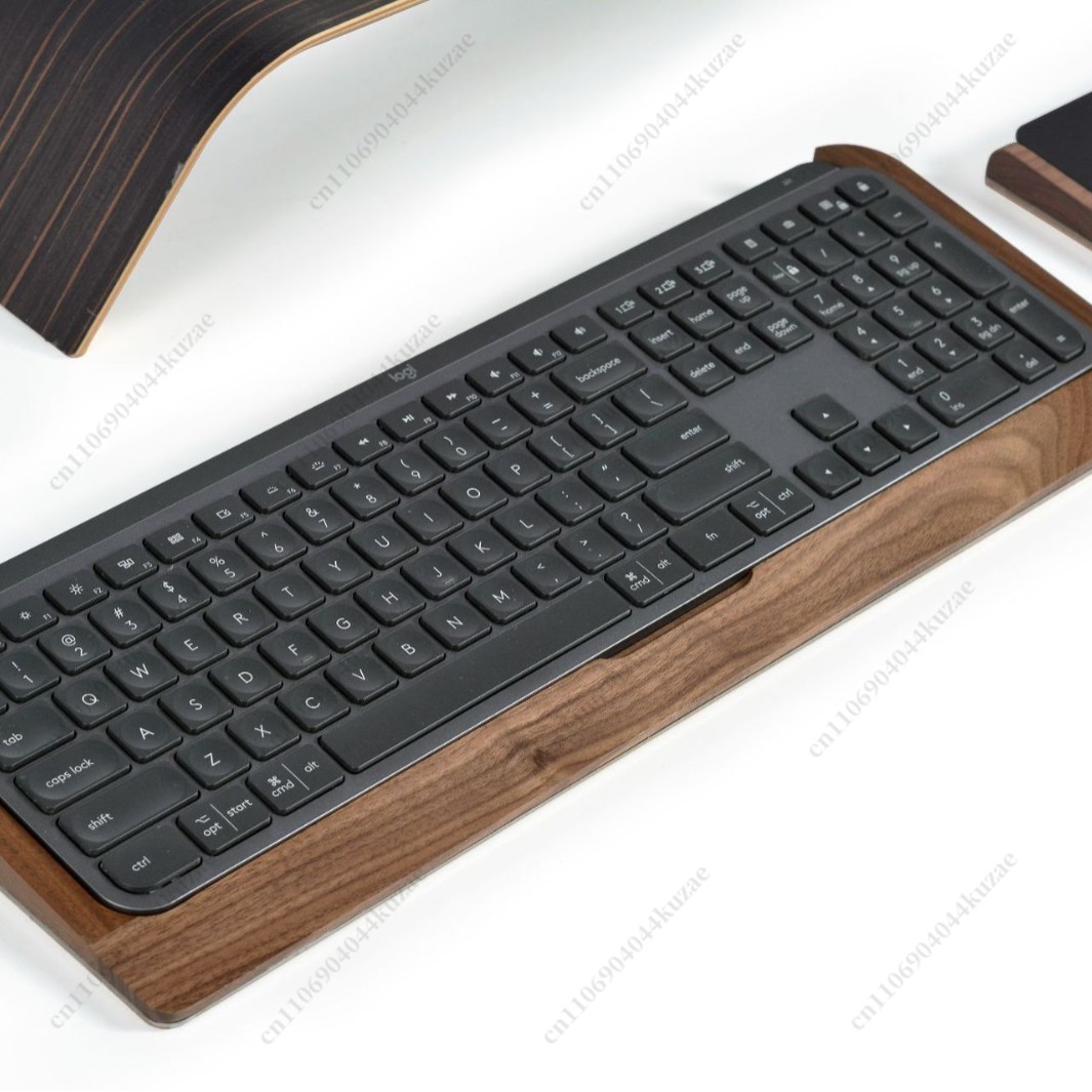 Solid Wood Keyboard Tray with  - Wrist Rest Wood review and price