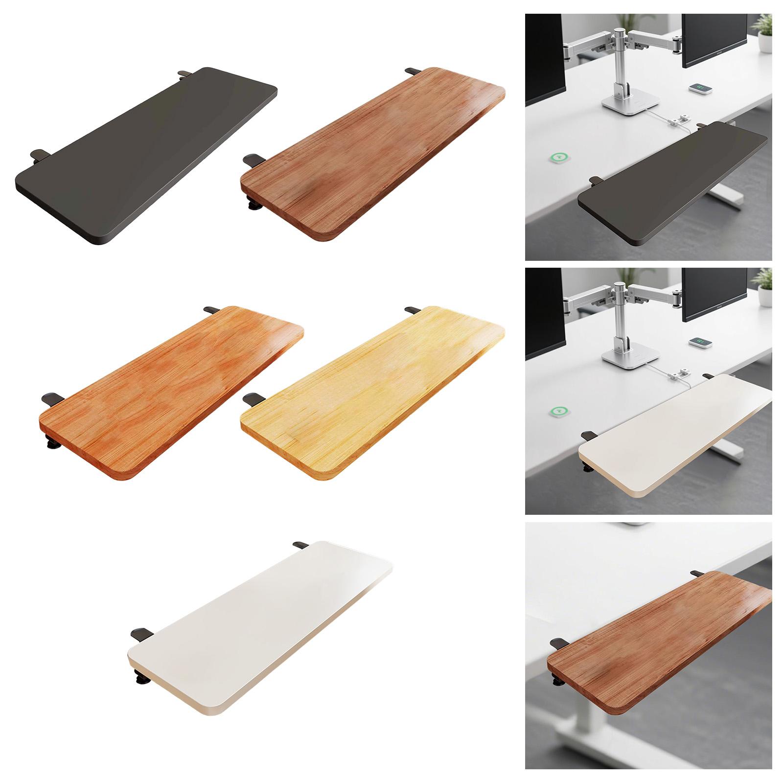 Desk Shelf Board Keyboard Tray - Wrist Rest Wood review and price