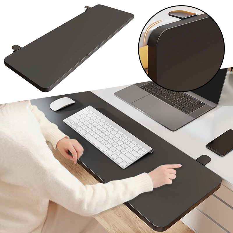 Desk Shelf Board Keyboard Tray - Wrist Rest Wood review and price