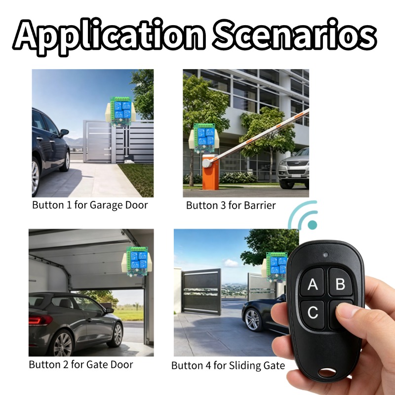 433MHz Universal Wireless Remo - Switch Opener Tool review and price