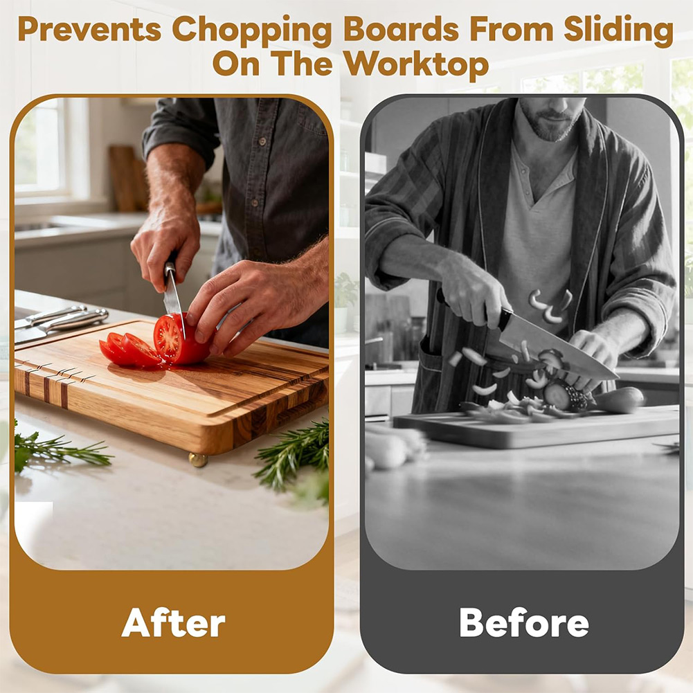 4Pcs Brass Cutting Board Feet  - Stabilizer Screw In review and price