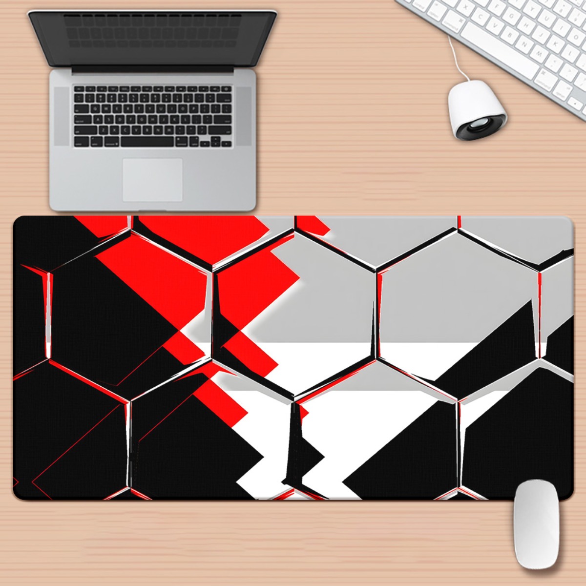 Brand Hexagon Iron Art Mousepa - Gaming Keyboard Brand review and price