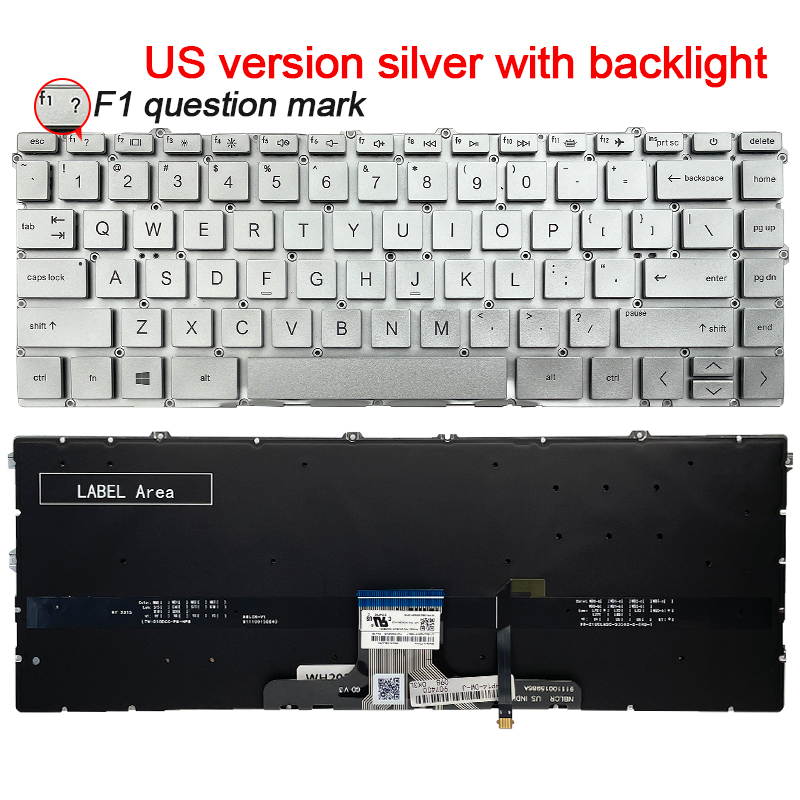 US/SP Laptop keyboard For HP P - Gaming Keyboard Hp review and price