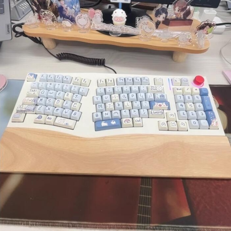 MiFuny Alice Mechanical Keyboa - Wrist Rest Wood review and price