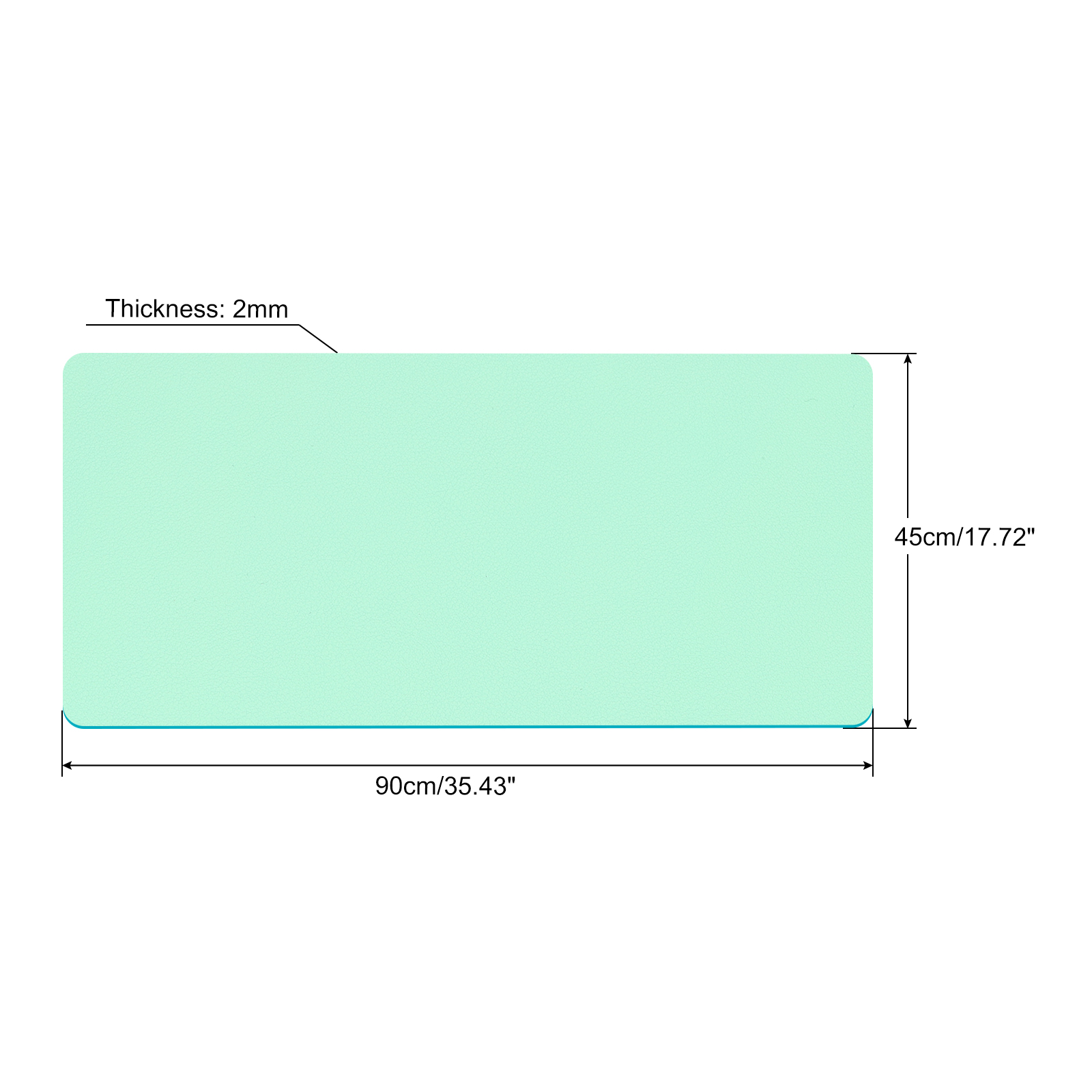 Office Desk Mat Protector PU L - Gaming Keyboard And Mouse Pad review and price
