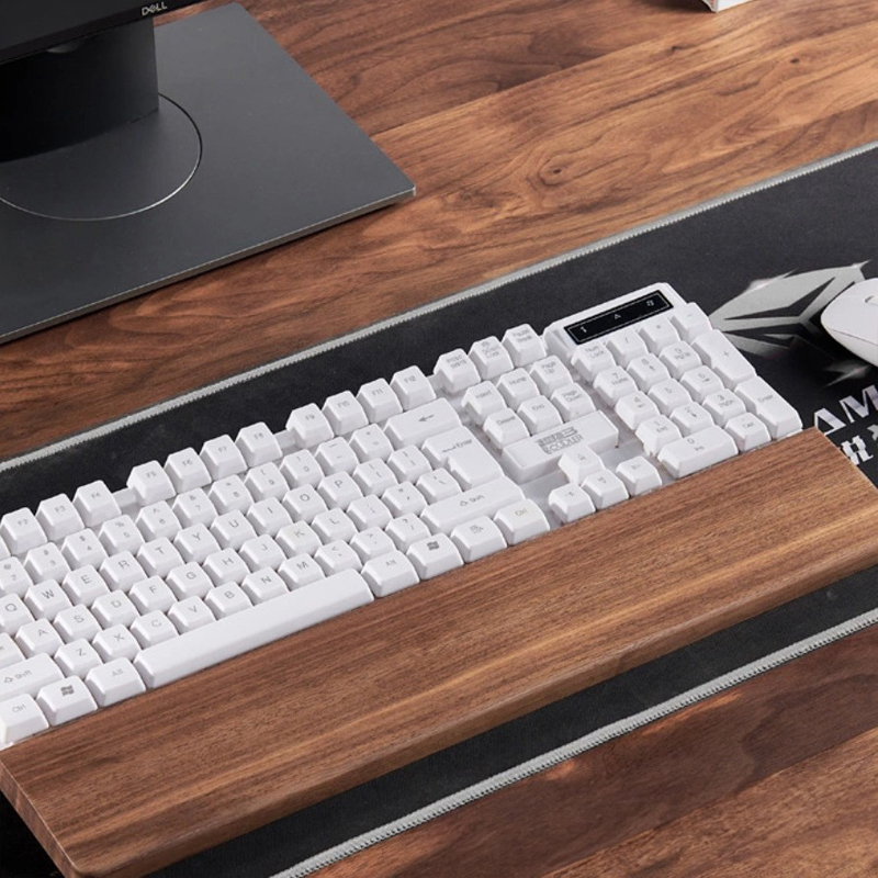 Solid Wood Keyboard Bracket Ha - Wrist Rest Wood review and price