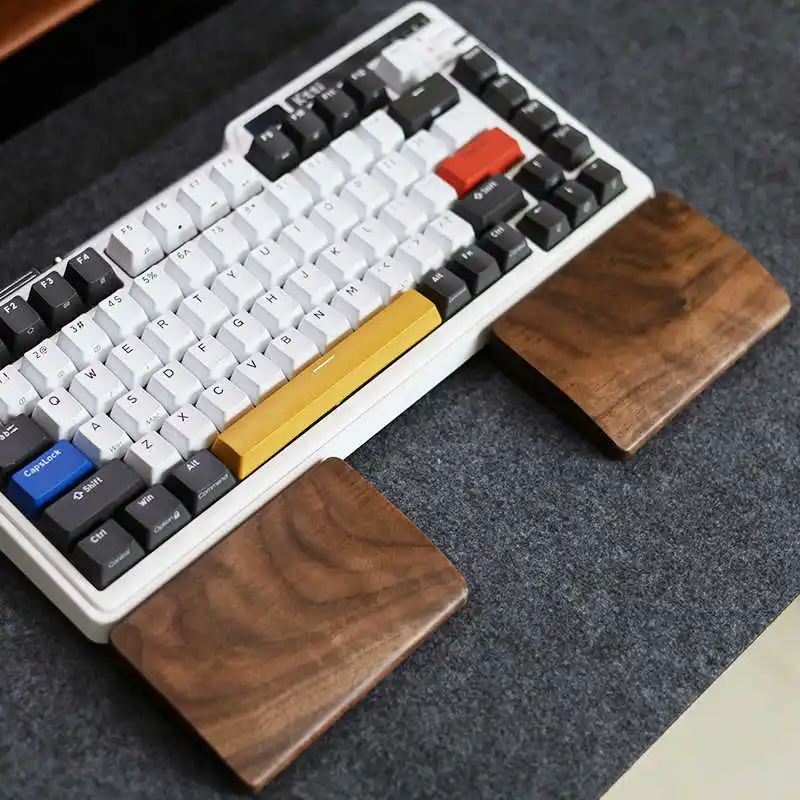 Wood Split Keyboard Wrist Rest - Wrist Rest Wood review and price