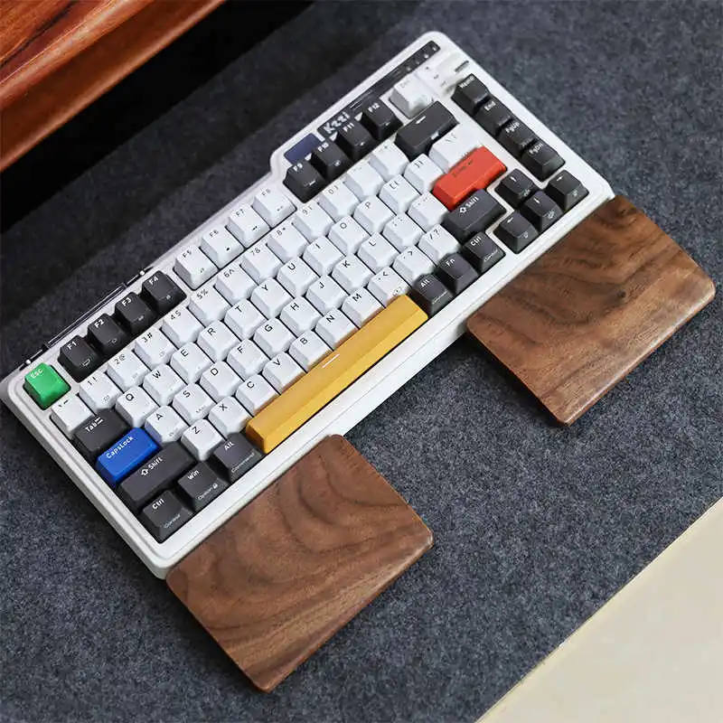 Wood Split Keyboard Wrist Rest - Wrist Rest Wood review and price