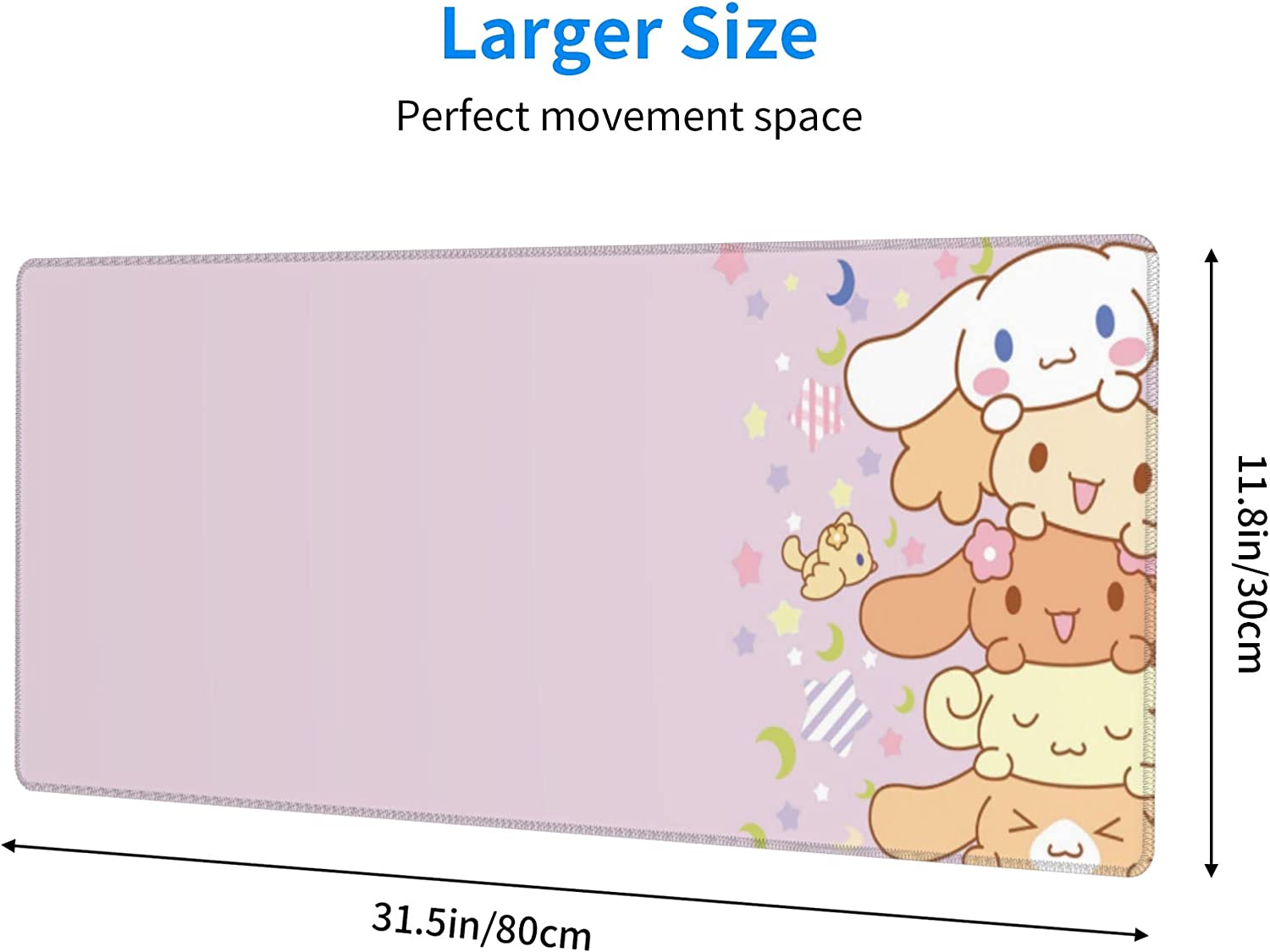 Kawaii Cute Dog Mouse Pads Nov - Gaming Keyboard And Mouse Pad review and price