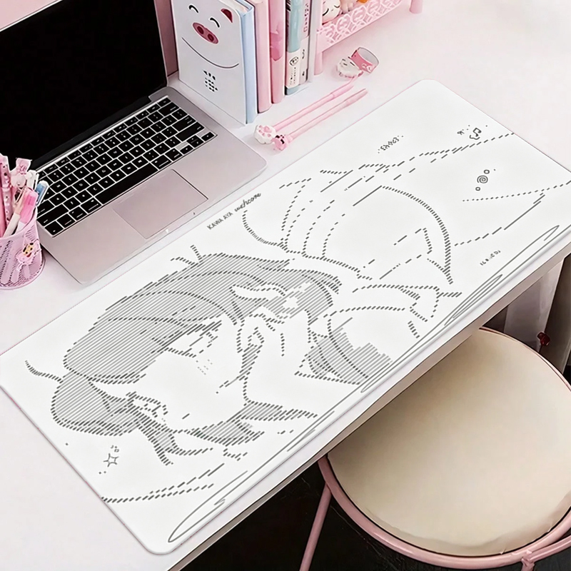 1Pcs Leather Mouse Pad Anime A - Gaming Keyboard And Mouse Pad review and price