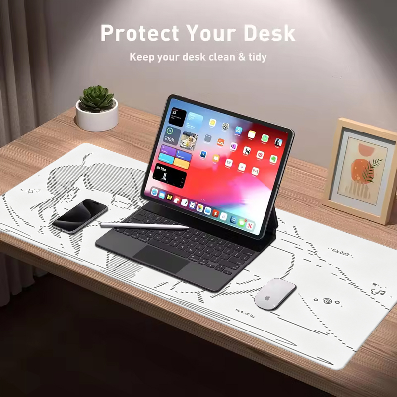 1Pcs Leather Mouse Pad Anime A - Gaming Keyboard And Mouse Pad review and price