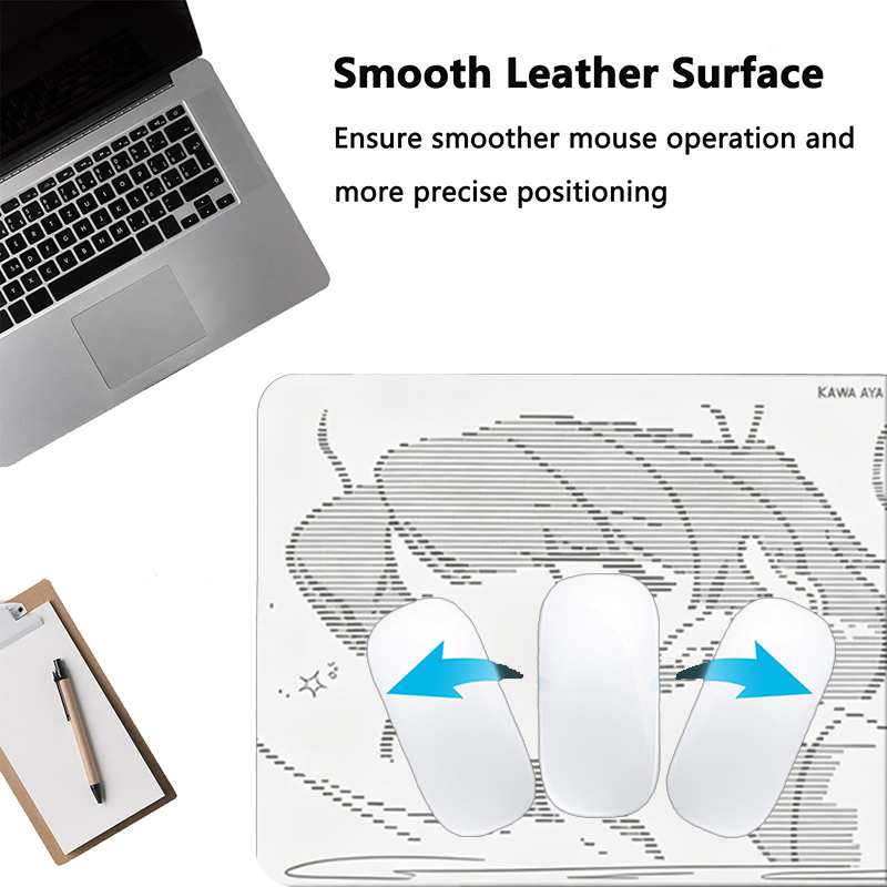 1Pcs Leather Mouse Pad Anime A - Gaming Keyboard And Mouse Pad review and price